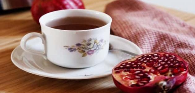 فوائد شاي الرمان